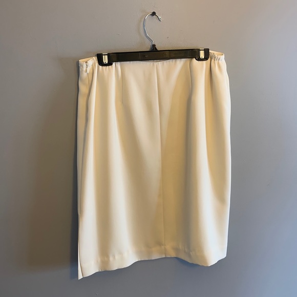 Ivory dress skirt size 14w - Picture 1 of 3